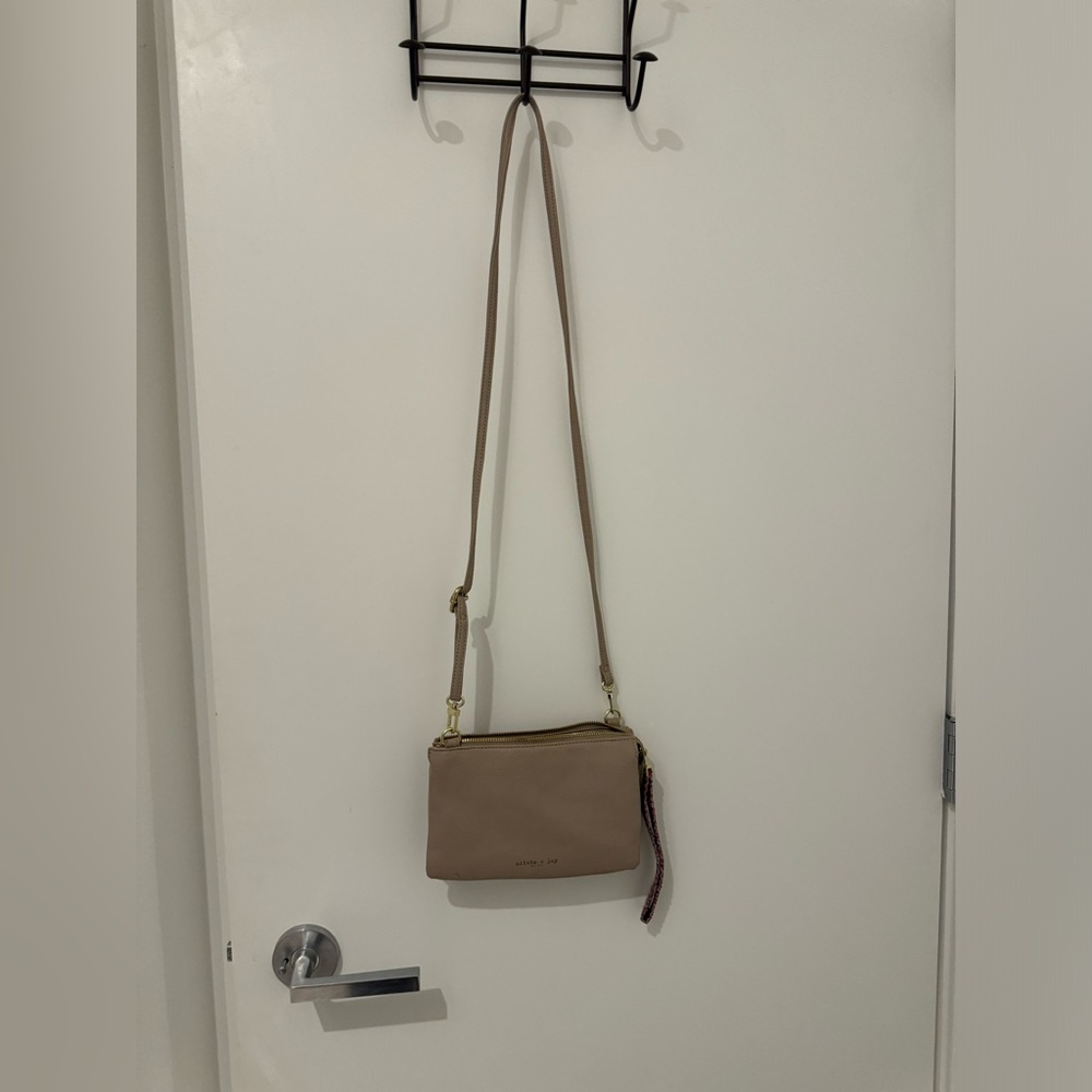 34. Beige Crossbody